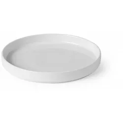 Teller Oslo, mit hohem Rand, HENDI, Oslo, Weiß, ⌀200x(H)25mm, Porzellan