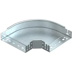 OBO Bettermann, Leitungsführung, Bogen 90° mit Schnellverbindung RBM 90 620 FT 60x200 (20 cm)