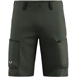 Salewa, Herren, Outdoorhose, Puez Hemp Durastretch Shorts (48, M), Grün