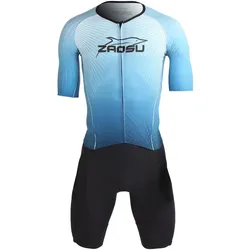 Zaosu, Herren, Velotrikot, Triathlon Anzug Aerosuit Pro Mittel- und Langdistanz Herren - Camo (S), Mehrfarbig, S