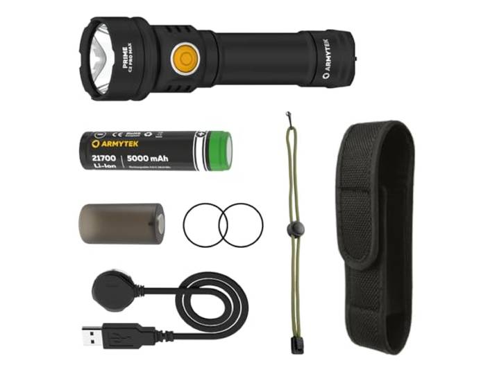 Armytek Prime C2 Pro Max Magneet USB Koel Wit 4000 lumen
