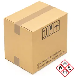 KK Verpackungen 30 Gefahrgut Kartons 325 x 245 x 300 mm Wellpappe Versandkartons Gefahrstoffe