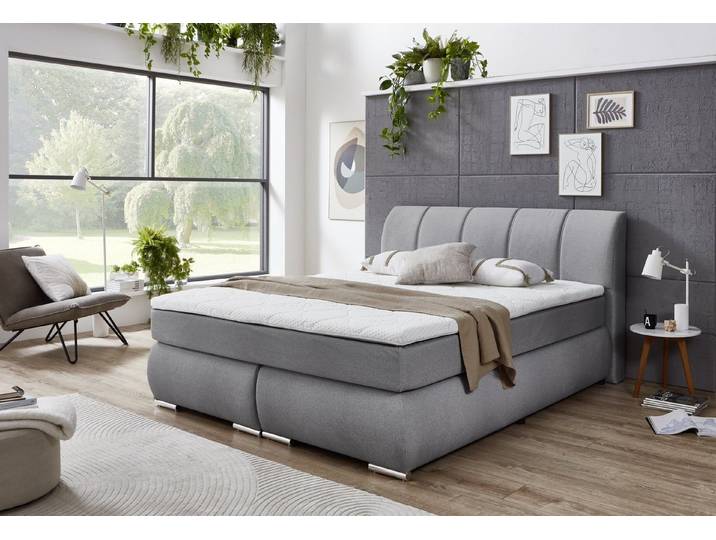 möbelando Boxspringbett Ruhepol, mit 7 Zonen TTFK Matratze inkl. Topper - 180x200 cm