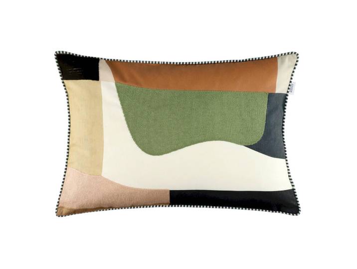 Schöner Wohnen Zierkissenhülle Vibes, Mehrfarbig, 58x38 cm, Heimtextilien, Bezüge, Kissenbezüge