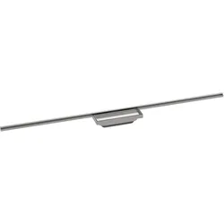 Hansgrohe RainDrain Minimalistic Duschrinne 1200 mm, wandangebunden, befliesbar, Edelstahl V2A