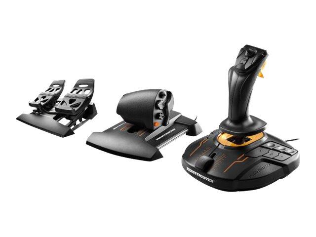 Thrustmaster T.16000M FCS Flight Pack Joystick, Gashebel und Pedale kabelgebunden - für PC 2960782
