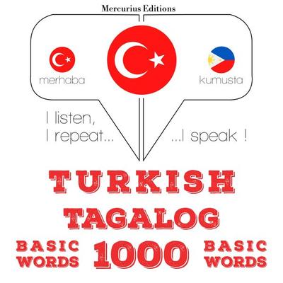 Türkçe - Tagalog: 1000 temel kelime - JM Gardner, Audio, 9782821133204