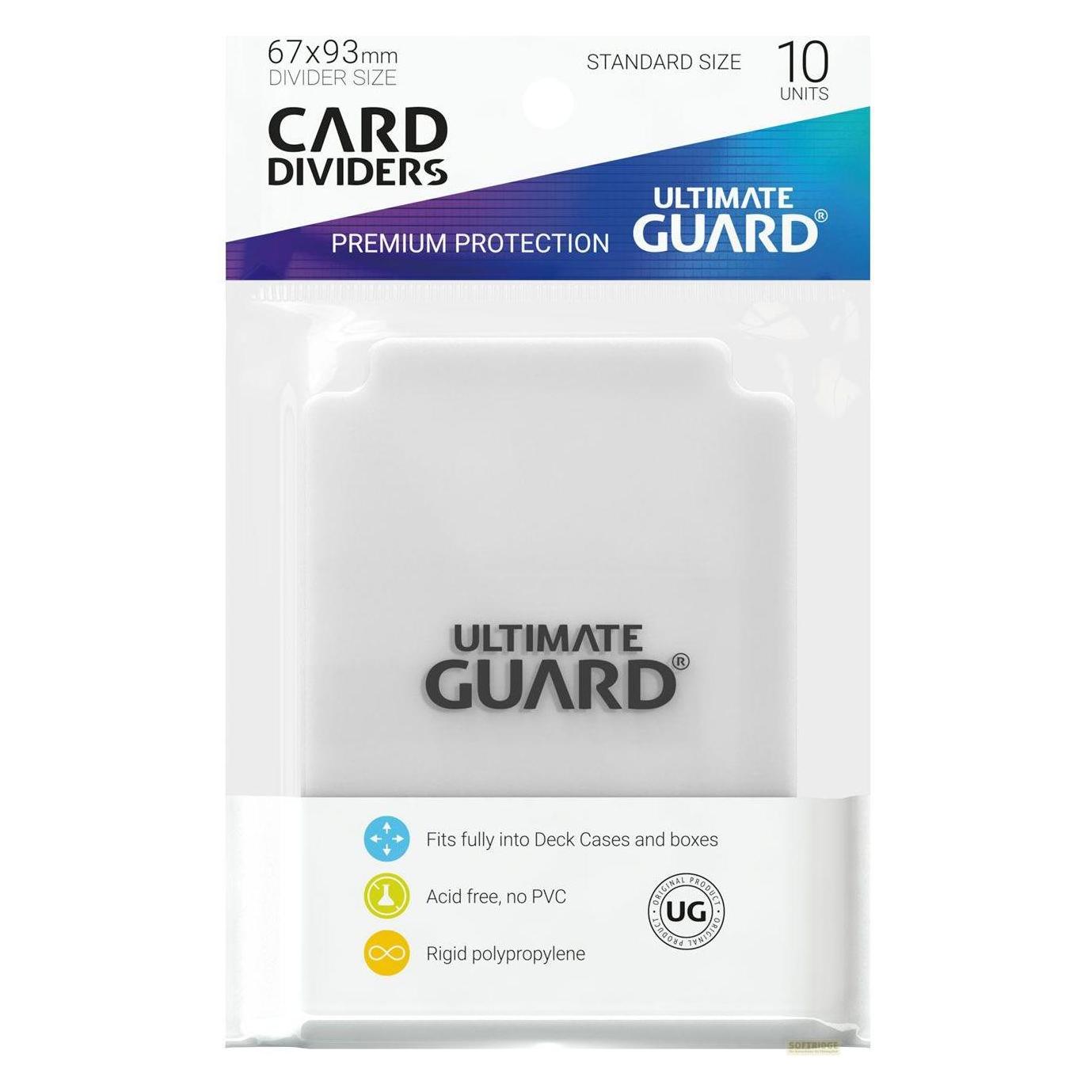 Ultimate Guard Kartentrenner Standardgrösse Transparent 10 (UGD010089)