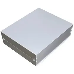 RS PRO Aluminium Alu-Gehäuse Aluminium Aussenmass 30 (Gehäuse), Elektronikzubehör + Gehäuse, Silber