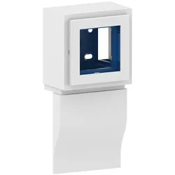 GGK 114305 Leerdose 4D 20x80mm-D1, universell, für ein Gerät 45x45 mm, weiß 4D 20x80-D1 4D20x80D1
