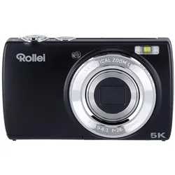 Rollei Powerflex Compact (28 - 140 mm, 64 Mpx, 1/2,3''), Kamera, Silber, Schwarz