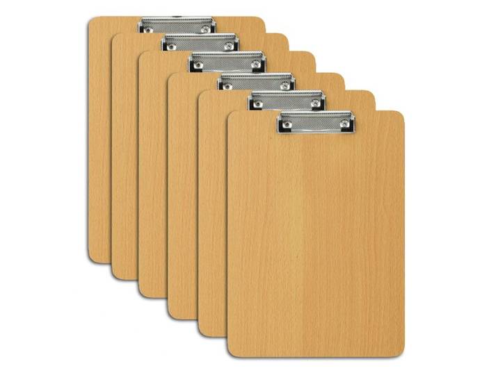 Relaxdays lot de 6 écrans en bois