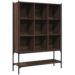 vidaXL Bücherregal Braun Eichen-Optik 102x30x141,5 cm Holzwerkstoff