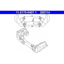 Halter Bremssattel ATE 11.8170-0407.1 für Mercedes-Benz Sprinter