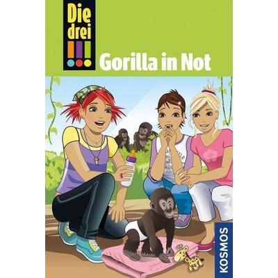 Gorilla in Not / Die drei Ausrufezeichen Bd.58, Gebundene Ausgabe von Ann-Katrin Heger, Kosmos Uitgevers