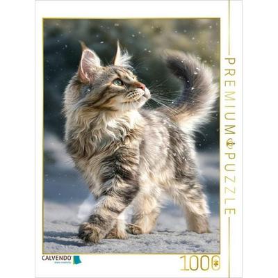 CALVENDO Puzzle Kommt noch mehr Schnee? | 1000 Teile Lege-Größe 64x48cm Foto-Puzzle für glückliche Stunden, von , Calvendo Puzzle