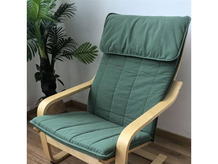 Remplacement de Coussin de Chaise en Coton Poang\, Couvercle de Remplacement de Fauteuil Multicolore\, Coussin en Tissu détachable\, Chaise en Coton Poang épais rembourré