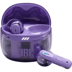 JBL Tune Flex 2 Ghost Edition, In-ear Kopfhörer Bluetooth Transparent Lila