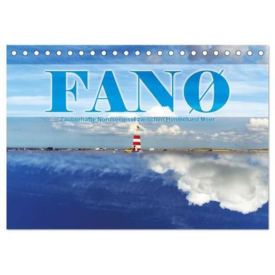 Fanø - zauberhafte Nordseeinsel zwischen Himmel und Meer (Tischkalender 2027 DIN A5 quer), CALVENDO Monatskalender