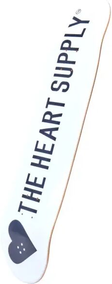 Skateboard Deck Heart Supply Strong (8" - Weiß)