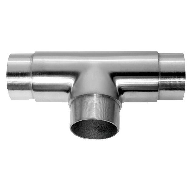 OK-Line Rohrverbinder T-Stück 180° (Edelstahl A2) (10300400)