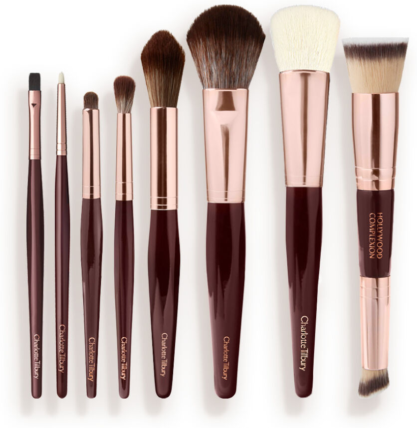 The Complete Brush Set - Rose Gold & Night Crimson Charlotte Tilbury 277 The Complete Brush Set Size: