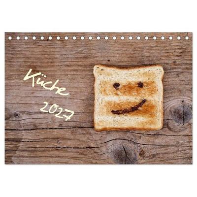 Küche (Tischkalender 2027 DIN A5 quer), CALVENDO Monatskalender