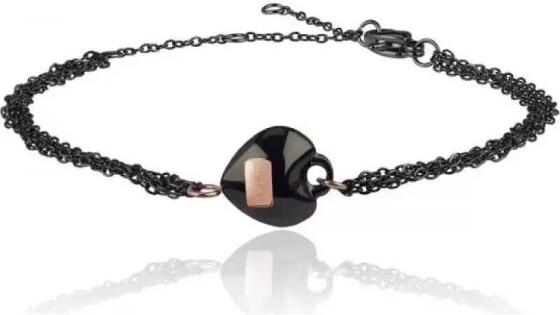Pulsera Breil Tj2730 Con Charm Corazón 20cm Mujer