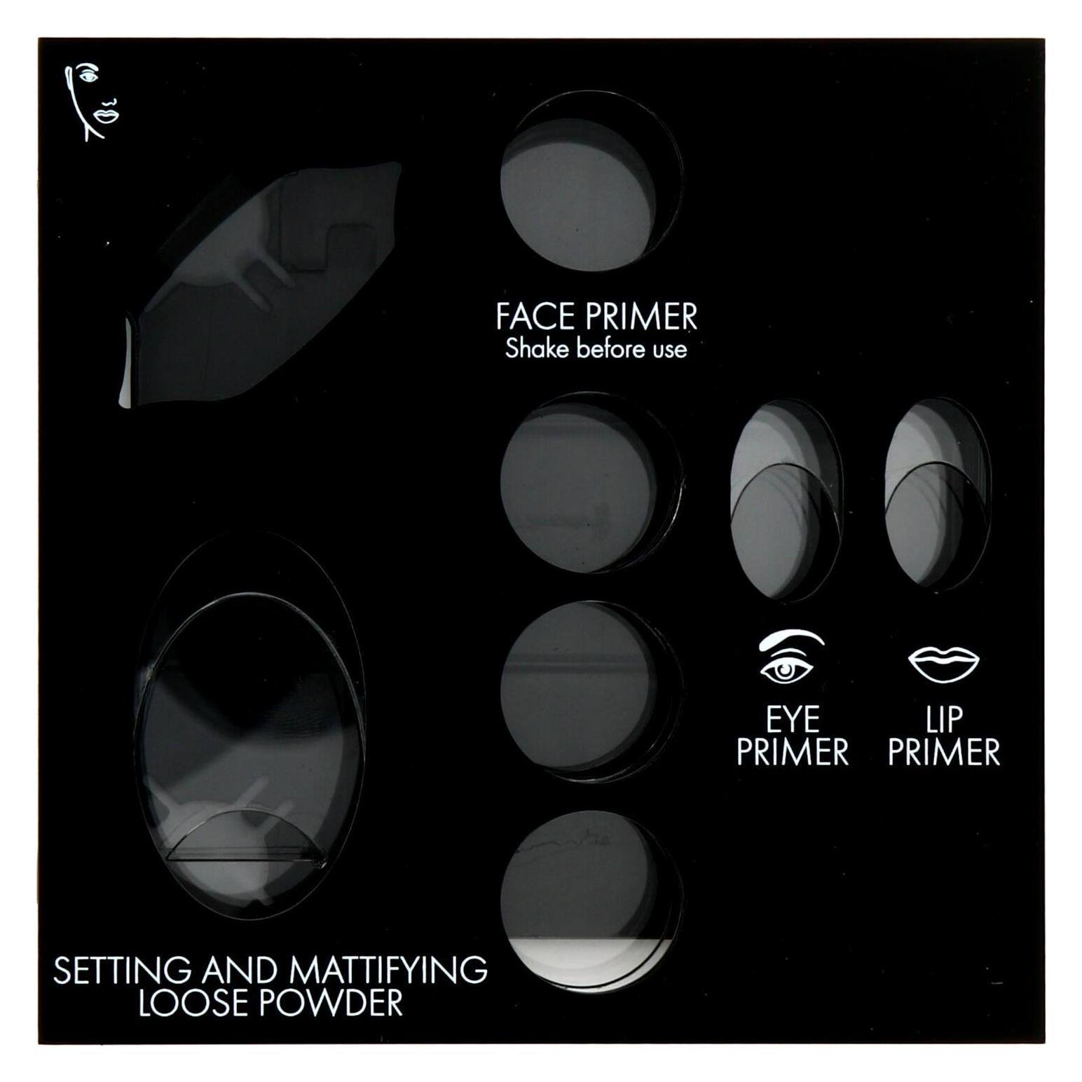 Pupa Milano Pupa Matt Empty Makeup Display Schwarz mit 8 Fächern (47602303)