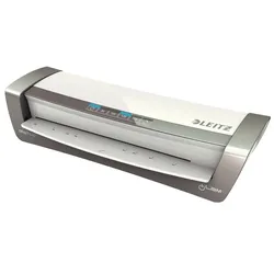 Leitz A3/A4/A5/A6 Laminiergerät Office Pro, Für 80 bis 175 mic Laminierfolien, inkl. Laminierfolien Starterkit, schnelles Laminieren, für Büro