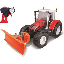 Maisto Massey Ferguson Traktor mit Schneepflug