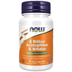 8 Milliarden Acidophilus & Bifidus 60 vegetarische Kapseln
