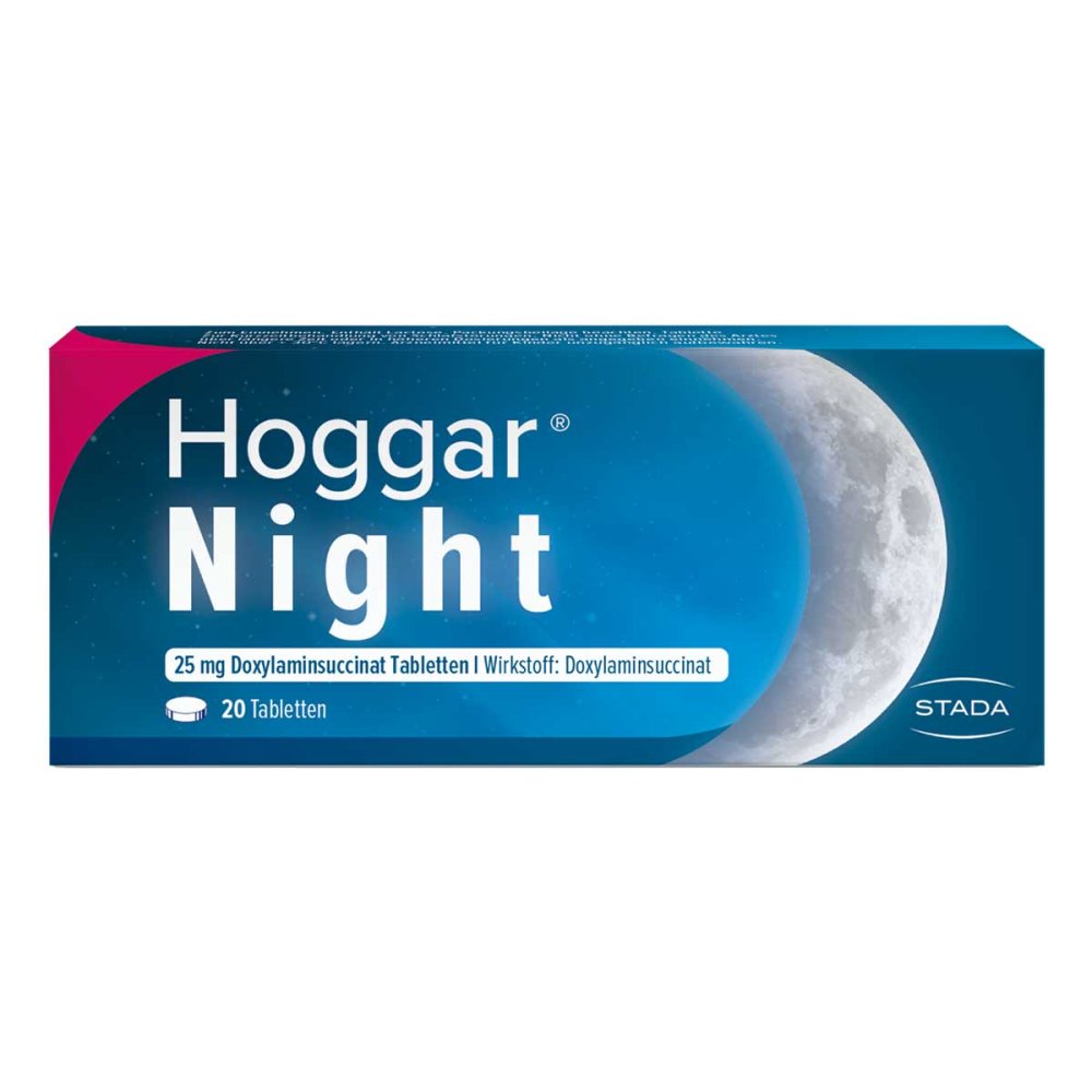 STADA Consumer Health Deutschland GmbH Hoggar Night 25 mg Doxylamin Schlaftabletten 04402066