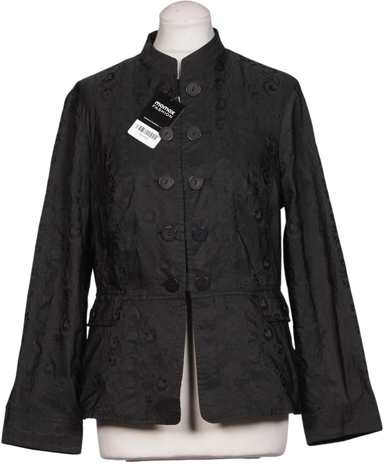 Otto Kern Damen Blazer, Schwarz, Gr. EU 38, Synthetik - Second Hand