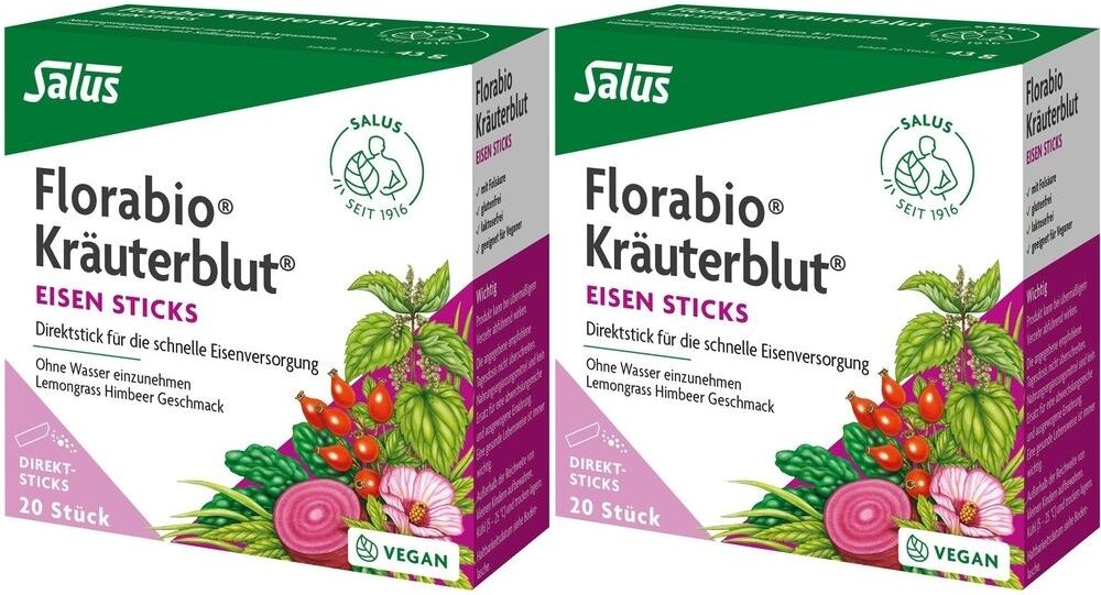 Florabio® Kräuterblut® Kraeuter Blut-Stick Florabio x2 2x20 St Granulat