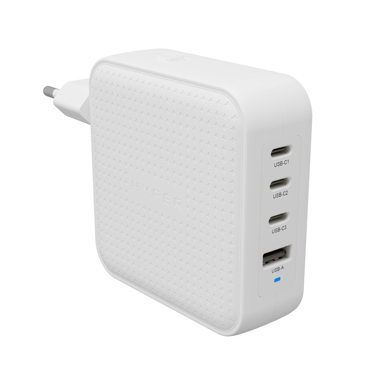 Targus Hyper® HyperJuice 100W USB-C GaN Reise-Ladegerät (3C+1A) - Weiß HJ1002WHWWGL