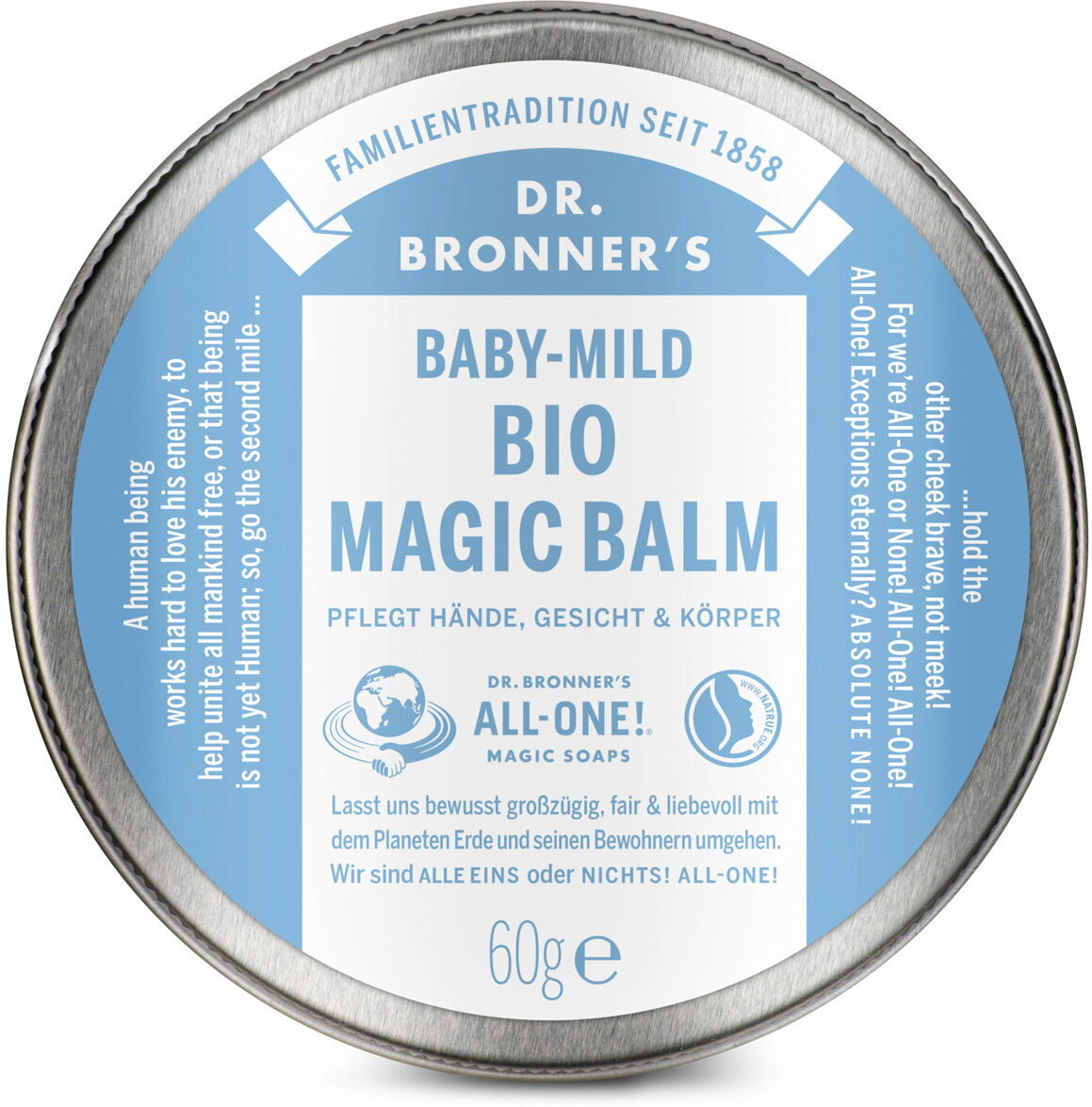 60g DR. BRONNER'S BIO MAGIC BALM Baby-Mild