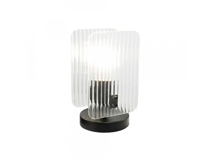Lampe en verre & métal