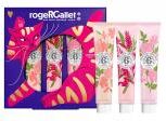 Roger & Gallet Trio Crèmes Mains Fleur de Figuier Gingembre Rouge et Rose - Coffret 3 crèmes
