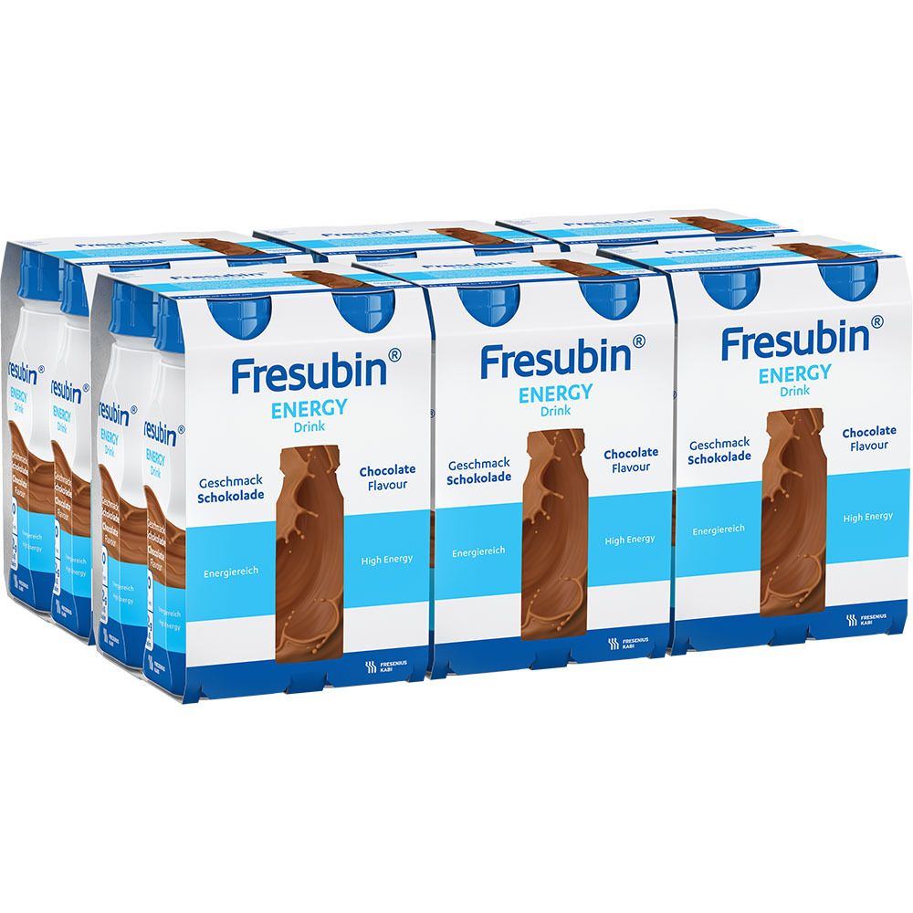Fresubin Energy Drink Schokolade Trinkflasche 24x200 ml Lösung