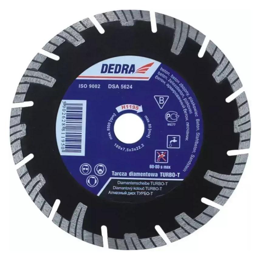 Dedra Turbo-T Diamantschleifscheibe 230 mm/25,4 (H1197E)