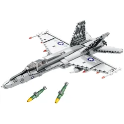 Reobrix 33022 Kampfjet Klemmbaustein Flugzeug 1387 Teile ab 14