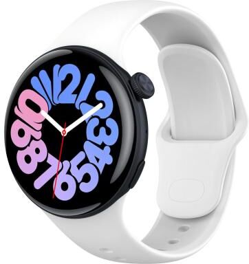 Everyday Crate Vivo Watch 3 Silicone Watch Strap Adjustable Replacement Watch Band Soft Sport Wristband white