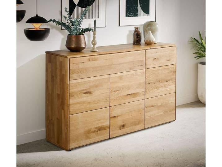 Sideboard 149x91cm 'Messina' Wildeiche massiv