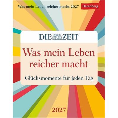 Was mein Leben reicher macht Tagesabreißkalender 2027 - Glücksmomente für jeden Tag