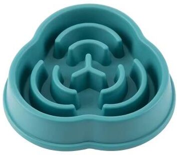 Uplifted Finds Pet Slow Food Bowl Anti Choking Feeding Bowl For Dogs And Cats green