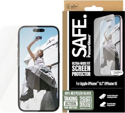 PanzerGlass SAFE Apple iPhone 16 / 15