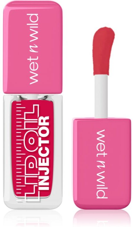 Wet n Wild Lip Oil Injector oil lip gloss for volume shade Hottest Flame 7 ml