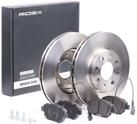 RIDEX 3405B0127 Brake discs and pads set