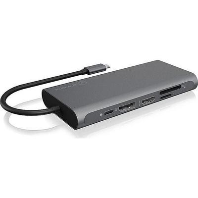 RAIDSONIC ICY BOX USB Type-C DockingStation mit drei Videoschnittstellen